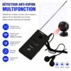 Détecteur Anti-Espion Multifonction RF & Caméras Cachées avec Laser et Détection Sans Fil