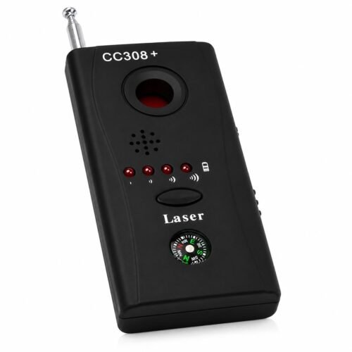 Détecteur Anti-Espion Multifonction RF & Caméras Cachées avec Laser et Détection Sans Fil