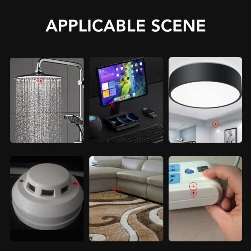 Scanner Portable de Caméras Cachées Détecteur Infrarouge Rechargeable USB