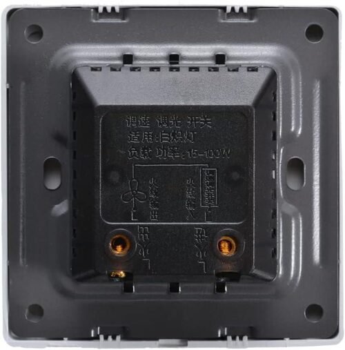 Variateur Mural LED 15–100W – Interrupteur Rotatif avec Réglage Progressif de la Luminosité – 220~250V