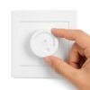 Variateur Mural LED 15–100W – Interrupteur Rotatif avec Réglage Progressif de la Luminosité – 220~250V