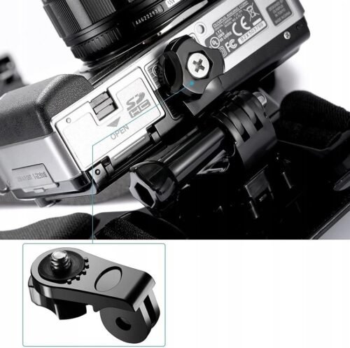 Kit de 3 Adaptateurs Universels de Fixation pour Caméras d’Action