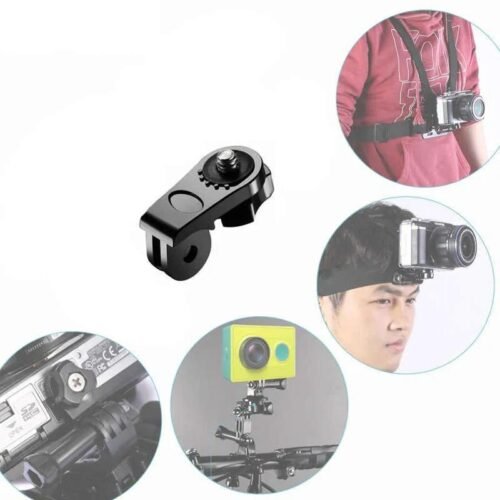 Kit de 3 Adaptateurs Universels de Fixation pour Caméras d’Action