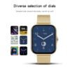 Montre Connectée GT20 Écran 1,69" Full Touch avec Appels Bluetooth – Gold