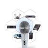 Microphone Filaire Dynamique Professionnel avec Câble XLR vers Jack 6.35 mm – Son Clair pour Karaoké, Conférences et Animation