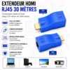 gvc.product.image_.1782920005767.b3703f91-7587-4fd8-b5c8-358ec37029ae.jpeg Extendeur HDMI RJ45 30 m – Kit Émetteur & Récepteur Full HD 1080p