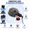 gvc.product.image_.1782920759833.5e94acea-c6ca-4ffa-964d-3494abd91446.png Microphone Cardioïde Universel Candc DC-C9 avec Bonnette Anti-Vent – Compatible Smartphone, PC, Appareil Photo et Caméra Professionnelle