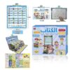 Livre éducatif électronique Interactif pour Enfants avec Tableau Effaçable et Haut-Parleur