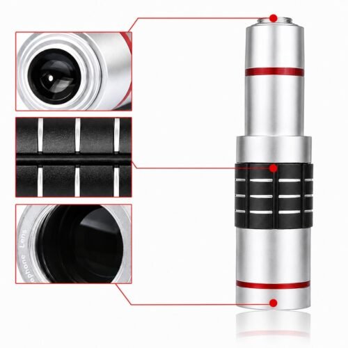 gvc.product.image_.1783180451375.16745fa3-6b23-4111-9ed4-ed05caf95afa.jpeg Objectif Téléphoto 18X Universel pour Smartphone avec Mise au Point Manuelle et Trépied