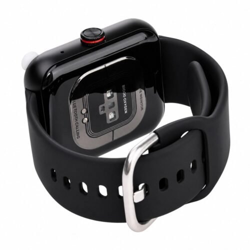 Montre Connectée Bluetooth avec Appels, Écran HD 1.69", Suivi Santé, SpO2 et Fréquence Cardiaque