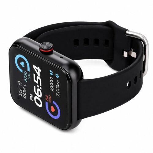 Montre Connectée Bluetooth avec Appels, Écran HD 1.69", Suivi Santé, SpO2 et Fréquence Cardiaque