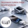 Module Intelligent d’Arrêt Automatique de Charge USB-C 140W – Protection Batterie avec Déconnexion à 100% pour Smartphones, Tablettes et Ordinateurs Portables