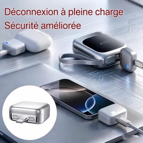 Module Intelligent d’Arrêt Automatique de Charge USB-C 140W – Protection Batterie avec Déconnexion à 100% pour Smartphones, Tablettes et Ordinateurs Portables