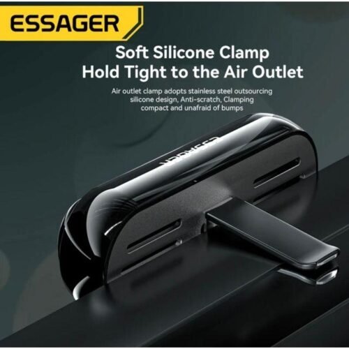 Diffuseur de Parfum Voiture pour Grille d’Aération – Désodorisant Auto Compact avec Clip Silicone et Diffusion Réglable