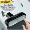 Diffuseur de Parfum Voiture pour Grille d’Aération – Désodorisant Auto Compact avec Clip Silicone et Diffusion Réglable
