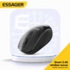 Souris Sans Fil 2.4G Compacte avec Récepteur USB – Souris Ergonomique pour PC, Laptop et Bureau