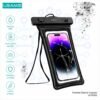 Pochette Étanche Flottante pour Téléphone 7 Pouces IPX8 avec Cordon – Protection Anti-Chute pour Plage, Piscine et Voyage