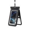Pochette Téléphone Étanche IPX8 Double Poche – Housse Waterproof 10 m pour Plage, Piscine et Voyage