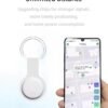 Traceur Intelligent Bluetooth – Localisation en Temps Réel Android & iOS avec Porte-clés en Silicone Inclus