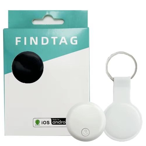 Traceur Intelligent Bluetooth – Localisation en Temps Réel Android & iOS avec Porte-clés en Silicone Inclus