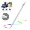 Stylet Tactile Universel Rechargeable USB-C – Pointe Fine Haute Précision Compatible Android, iPhone, iPad, Tablettes & Windows