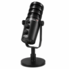 Microphone USB/XLR MC-PW12 – Double Connexion USB & XLR, Réduction de Bruit, Monitoring Casque, RGB et Plug & Play