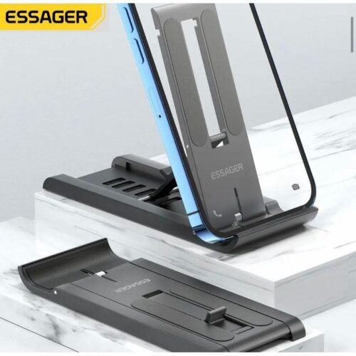 Support de Téléphone Pliable Réglable pour Bureau – Compatible Smartphones 4 à 8,3 Pouces