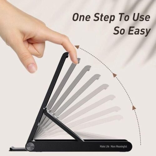 Support de Téléphone Pliable Réglable pour Bureau – Compatible Smartphones 4 à 8,3 Pouces