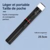 Perche à Selfie Bluetooth Extensible avec Trépied Intégré, Télécommande Sans Fil et Lampe LED Rechargeable