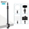 Support de Bureau Réglable pour Smartphone, Caméra & Éclairage LED – Rotation 360° – Extensible 42,5 à 98 cm – Filetage Universel 1/4