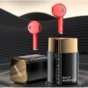 Écouteurs Bluetooth TWS HiFi Sans Fil avec Boîtier de Charge Design Rouge
