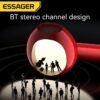Écouteurs Bluetooth TWS HiFi Sans Fil avec Boîtier de Charge Design Rouge