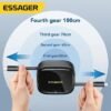 Kit Câble Rétractable Multifonction USB-C, Lightning & Micro USB avec Adaptateurs et Rangement
