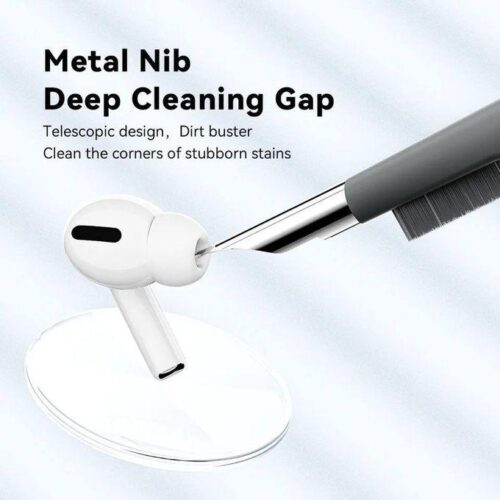 gvc.product.image_.1783965024475.d2473526-32a1-44fe-94fb-9dbef0ef3c83.jpeg Kit de Nettoyage 5-en-1 pour Écouteurs Bluetooth, Clavier et Port de Charge Smartphone