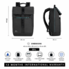 Sac à Dos Ordinateur Portable 15,6” Étanche avec Poche Antivol et Sangle Trolley – Grande Capacité