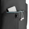 Sac à Dos Ordinateur Portable 15,6” Étanche avec Poche Antivol et Sangle Trolley – Grande Capacité