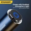 Diffuseur de Parfum Solide pour Voiture – Désodorisant 360° en Alliage d'Aluminium avec Éclairage d'Ambiance LED – Jusqu'à 90 Jours