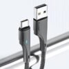 Câble USB vers USB-C 3A Charge Rapide – Câble Tressé Renforcé avec Transfert de Données 480 Mbps