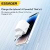 Chargeur Secteur GaN 33W USB-C + USB-A – Charge Rapide PD/QC Double Port pour Smartphone, Tablette et iPhone