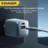 Chargeur Secteur GaN 33W USB-C + USB-A – Charge Rapide PD/QC Double Port pour Smartphone, Tablette et iPhone