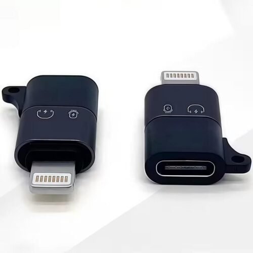 Adaptateur USB Type-C Femelle vers Lightning Mâle – Charge et Audio pour iPhone & iPad