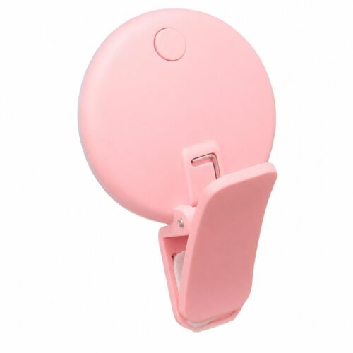 Lampe Selfie LED Rechargeable à Clip – Éclairage Portable pour Smartphone, Visioconférence, TikTok & Maquillage