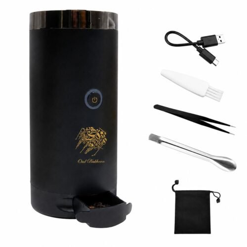 Brûleur d'Encens Électrique Rechargeable Portable pour Bakhoor et Oud pour Maison, Bureau et Voiture