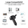 Chargeur Voiture 48W USB + Câble USB-C Rétractable 70 cm – Charge Rapide CC-14
