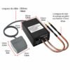 Soudeuse par Points Portable 8000W à Double Impulsion avec Pédale et Affichage Numérique LED Rechargeable