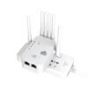 Répéteur Wi-Fi 1200Mbps Double Bande 2.4GHz/5GHz – Amplificateur de Signal Longue Portée 6 Antennes