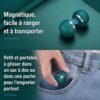 Support Ergonomique Vert pour Ordinateur Portable – Rehausseur de Refroidissement Antidérapant Portable (Lot de 2)