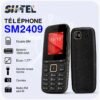 Téléphone Portable SM2409 Double SIM – Écran 1,77", Batterie 1000 mAh, Caméra, Radio FM et