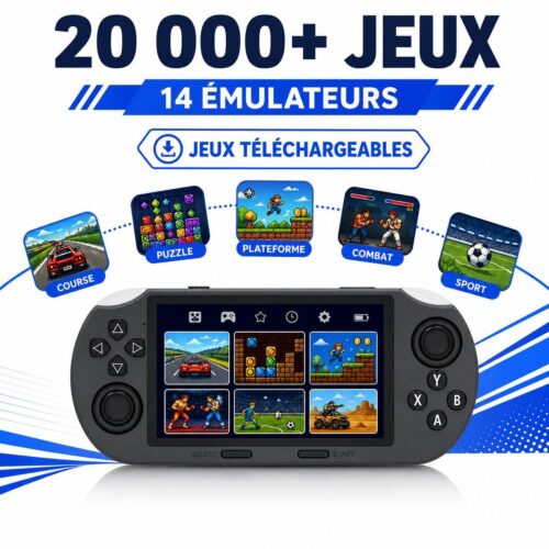 20 000 jeux et 14 émulateurs SF3000 20 000 jeux et 14 émulateurs SF3000