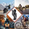 Porte-Bouteille Universel pour Vélo, Moto et Trottinette – Support de Guidon Anti-Vibrations